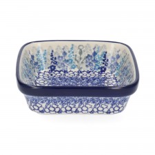 Bakje Vierkant 170 ml. Delphinium (1428) 
