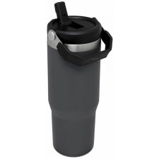 Iceflow™ Flip Straw Tumbler Charcoal Grey | 0.89L