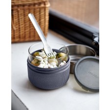Lunchbox Glas Medium Grey