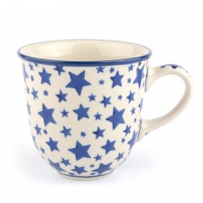 Tulp Mug 340ml. White Stars