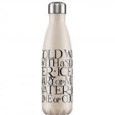 Chilly's Bottle Black Toast 500ml