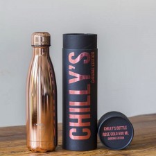 Chilly's Bottle Rose Gold 750ml