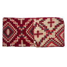 Alpaca Native Blanket Chimborazo Red