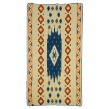 Alpaca Native Mini Blanket Quilotoa Blue