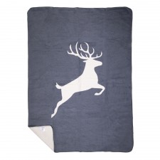Plaid Deer Jumping