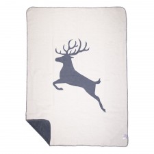 Plaid Deer Jumping