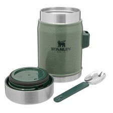 Classic Legendary Food Jar + Spork Hammertone Green