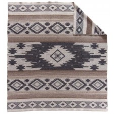 Wollen deken Tribe Taupe