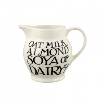 1/2 Pint Jug Black Toast Soya or Dairy