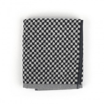 Handdoek BC Small Check Black