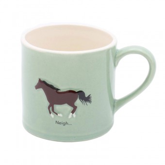 Bailey Mug 250ml Horse Green