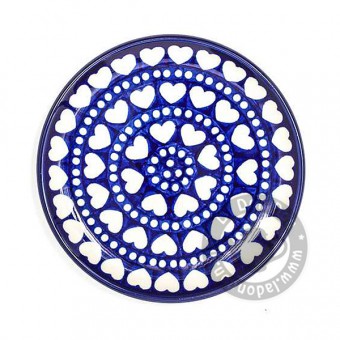 Bord 16 cm. Blue Valentine
