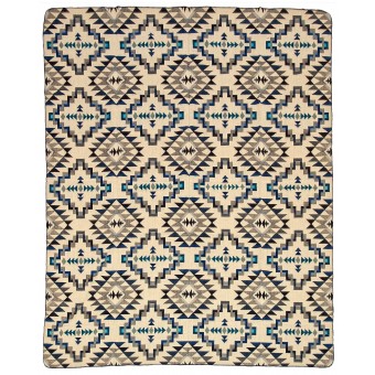 Alpaca Native Blanket Chimborazo Black