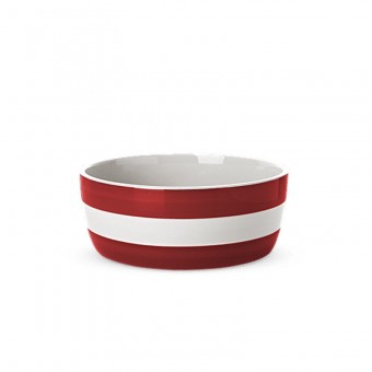 Dog Bowl Cornish Red