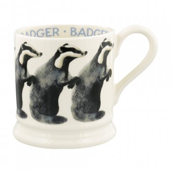 Half Pint Mug Badger
