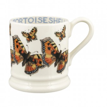 Half Pint Mug Tortoiseshell Butterfly