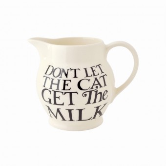 1/2 Pint Jug Black Toast 