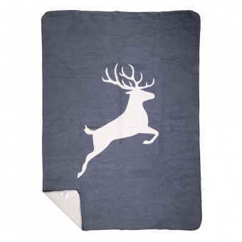 Plaid Deer Jumping