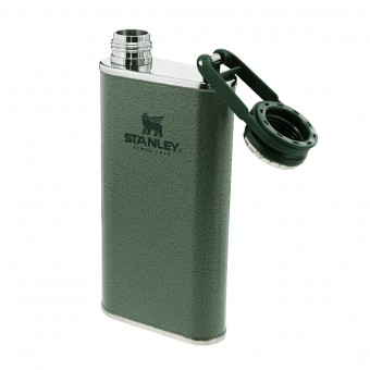 Easy Fill Wide Mouth Flask 0,23L Hammertone Green