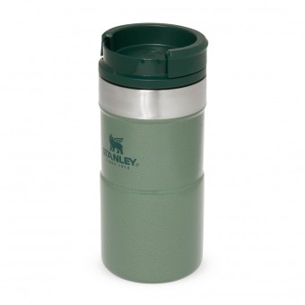 NeverLeak Travel Mug 0,25L Hammertone Green
