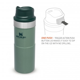 Trigger-Action Travel Mug 0,35L Hammertone Green