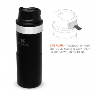 Trigger-Action Travel Mug 0,35L Matte Black