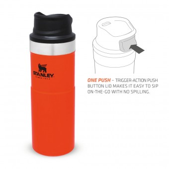 Trigger-Action Travel Mug 0,47L Blaze Orange