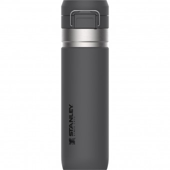 Quick-Flip Water Bottle 0,70 Charcoal