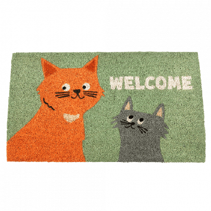 Deurmat Nine Lives Cat
