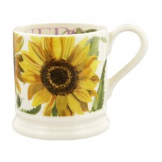 Half Pint Mug Flowers Sunflower