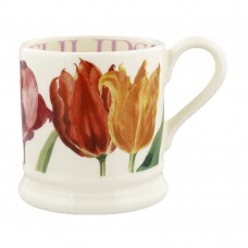Half Pint Mug Flowers Tulips
